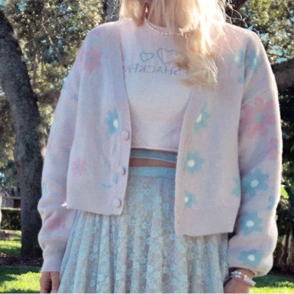 FOR LOVE & LEMONS Willow Floral Sweater